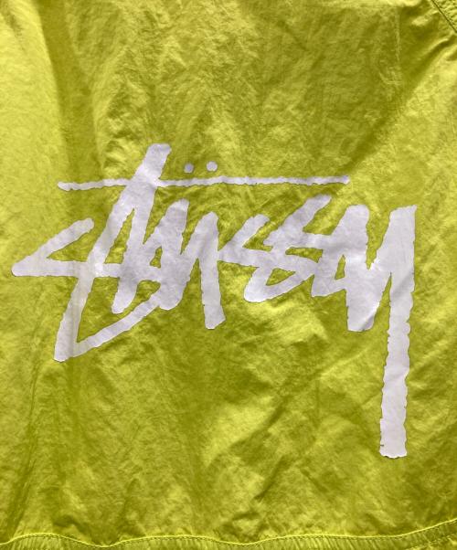 NIKE（ナイキ）NIKE (ナイキ) stussy (ステューシー) WINDRUNNER JACKET(ウィンドランナー ジャケット） 黄緑 サイズ:Lの古着・服飾アイテム