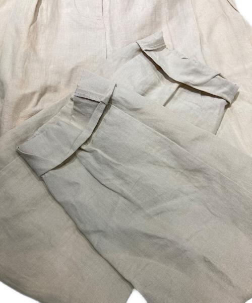 Acne studios（アクネ ストゥディオズ）Acne studios (アクネ ストゥディオズ) リネンパンツ ベージュ サイズ:SIZE 32の古着・服飾アイテム