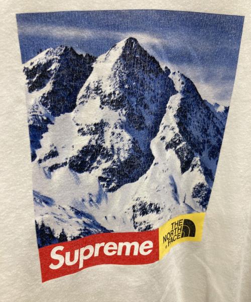 SUPREME（シュプリーム）SUPREME (シュプリーム) THE NORTH FACE (ザ ノース フェイス) 17FW MOUNTAIN TEE ホワイト サイズ:Mの古着・服飾アイテム