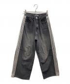 THE TOEザ・トゥー）の古着「EMIRATES TRACK DENIM PANTS」｜グレー