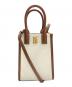 BURBERRY（バーバリー）の古着「マイクロ フランシストート LS TB PHONE TOTE」｜アイボリー×ブラウン