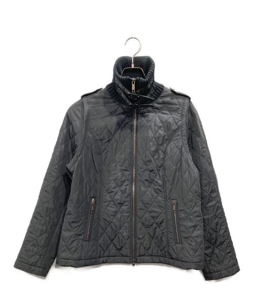 BURBERRY LONDON（バーバリーロンドン）BURBERRY LONDON (バーバリーロンドン) メガチェックライニング 2WAY キルティングジャケット ブラック サイズ:44の古着・服飾アイテム