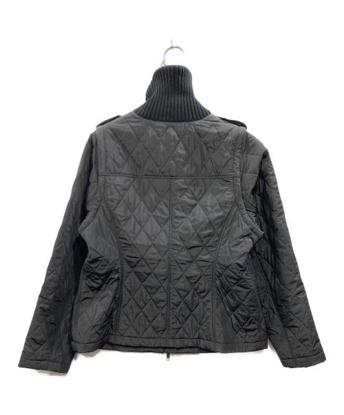 BURBERRY LONDON（バーバリーロンドン）BURBERRY LONDON (バーバリーロンドン) メガチェックライニング 2WAY キルティングジャケット ブラック サイズ:44の古着・服飾アイテム