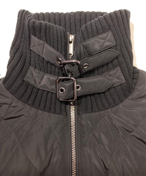 BURBERRY LONDON（バーバリーロンドン）BURBERRY LONDON (バーバリーロンドン) メガチェックライニング 2WAY キルティングジャケット ブラック サイズ:44の古着・服飾アイテム