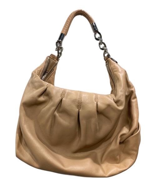 MICHAEL MICHAEL KORS（マイケル マイケルコース）MICHAEL MICHAEL KORS (マイケル マイケルコース) ショルダーバッグ ベージュの古着・服飾アイテム