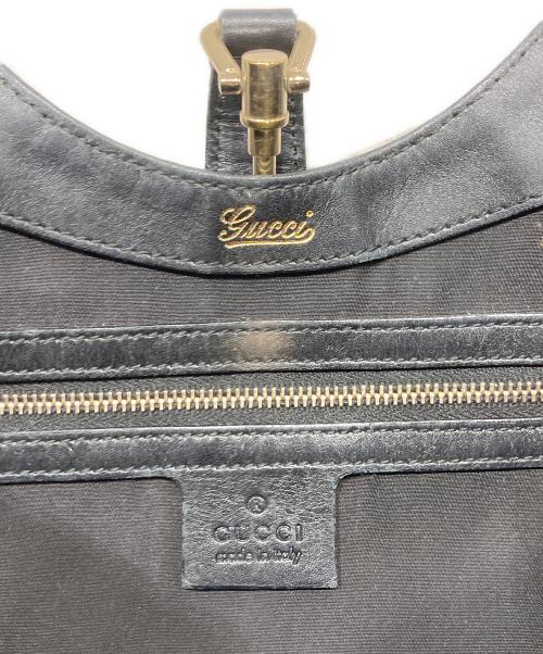 GUCCI（グッチ）GUCCI (グッチ) ニュージャッキー ショルダーバッグ ブラックの古着・服飾アイテム