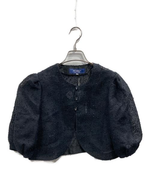M'S GRACY（エムズグレイシー）M'S GRACY (エムズグレイシー) ボレロジャケット ブラック サイズ:38の古着・服飾アイテム