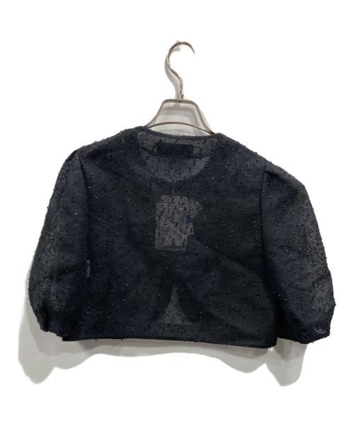 M'S GRACY（エムズグレイシー）M'S GRACY (エムズグレイシー) ボレロジャケット ブラック サイズ:38の古着・服飾アイテム