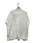 Maison Margiela (メゾンマルジェラ) フラワーMM エンブロイダード コットンTシャツ ホワイト サイズ:L：15000円