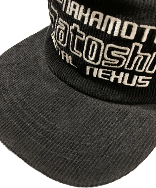 SATOSHI NAKAMOTO（サトシ ナカモト）SATOSHI NAKAMOTO (サトシ ナカモト) Digital Nexus Hat(デジタル ネクサス ハット） ブラックの古着・服飾アイテム