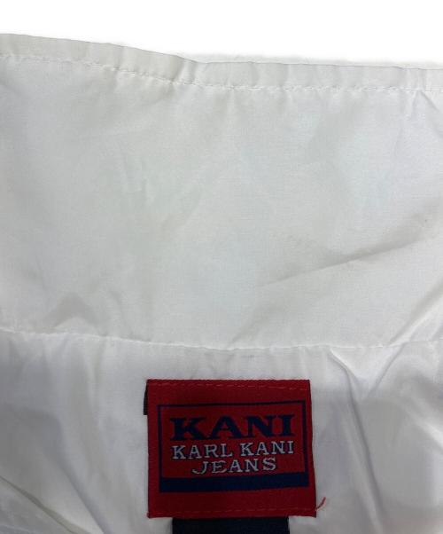 KARL KANI（カールカナイ）KARL KANI (カールカナイ) ジップアップジャケット ホワイト サイズ:Lの古着・服飾アイテム