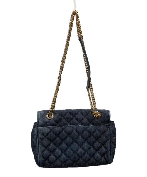 MICHAEL MICHAEL KORS（マイケル マイケルコース）MICHAEL MICHAEL KORS (マイケル マイケルコース) VIVIANNE MD Quilted Denim Shoulder ネイビーの古着・服飾アイテム