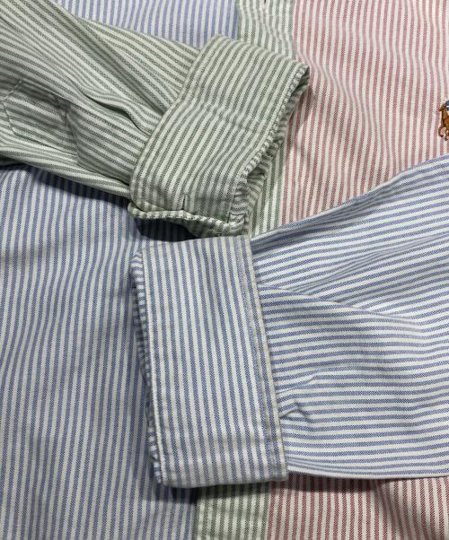 RALPH LAUREN（ラルフローレン）RALPH LAUREN (ラルフローレン) マルチカラー ストライプシャツ マルチカラー サイズ:Lの古着・服飾アイテム