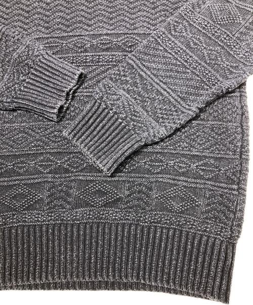 RRL（ダブルアールエル）RRL (ダブルアールエル) Black Indigo Roll Neck Sweater ブラック サイズ:Sの古着・服飾アイテム
