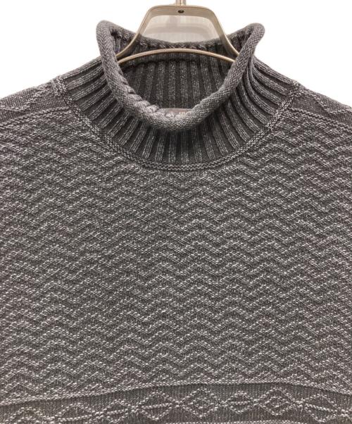RRL（ダブルアールエル）RRL (ダブルアールエル) Black Indigo Roll Neck Sweater ブラック サイズ:Sの古着・服飾アイテム