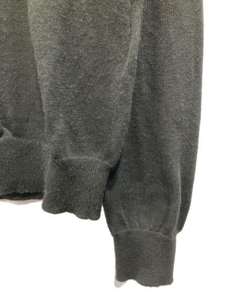BLACK COMME des GARCONS（ブラックコムデギャルソン）BLACK COMME des GARCONS (ブラックコムデギャルソン) ラインドカーディガン ブラック サイズ:Sの古着・服飾アイテム