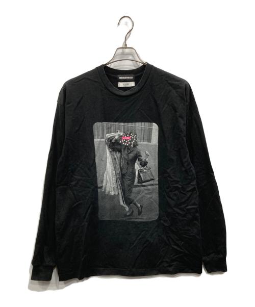 GOD SELECTION XXX（ゴッド セレクション トリプルエックス）GOD SELECTION XXX (ゴッド セレクション トリプルエックス) COEL (コエル) L/S TEE ブラック サイズ:XLの古着・服飾アイテム
