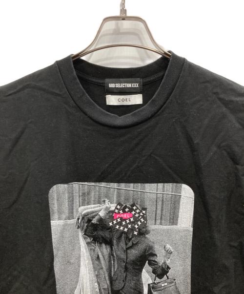 GOD SELECTION XXX（ゴッド セレクション トリプルエックス）GOD SELECTION XXX (ゴッド セレクション トリプルエックス) COEL (コエル) L/S TEE ブラック サイズ:XLの古着・服飾アイテム