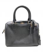 COACHコーチ）の古着「ミニ ベネット サッチェル ミニボストンバッグ」｜ブラック