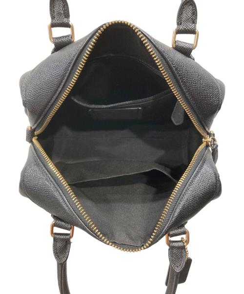 COACH（コーチ）COACH (コーチ) ミニ ベネット サッチェル ミニボストンバッグ ブラックの古着・服飾アイテム