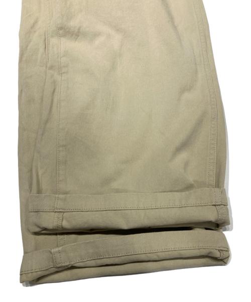 Spick and Span（スピック＆スパン）Spick and Span (スピック＆スパン) コットンバレルレッグパンツ ベージュ サイズ:40の古着・服飾アイテム