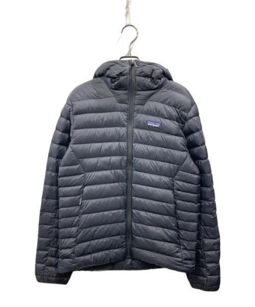 Patagonia（パタゴニア）Patagonia (パタゴニア) メンズ・ダウン・セーター・フーディ ネイビー サイズ:Sの古着・服飾アイテム