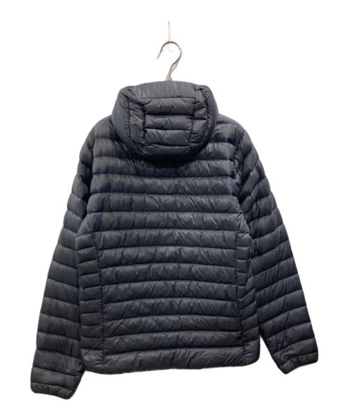 Patagonia（パタゴニア）Patagonia (パタゴニア) メンズ・ダウン・セーター・フーディ ネイビー サイズ:Sの古着・服飾アイテム