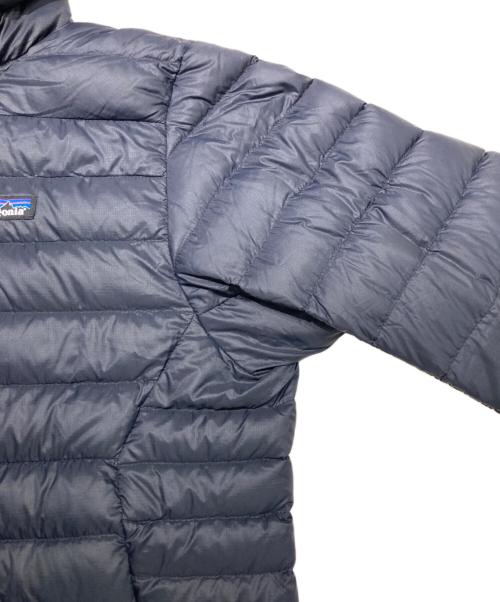 Patagonia（パタゴニア）Patagonia (パタゴニア) メンズ・ダウン・セーター・フーディ ネイビー サイズ:Sの古着・服飾アイテム