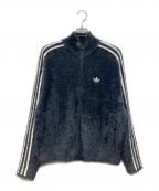 adidas Originalsアディダスオリジナル）の古着「フェイクモヘヤ クラシック トラックトップ」｜ブラック