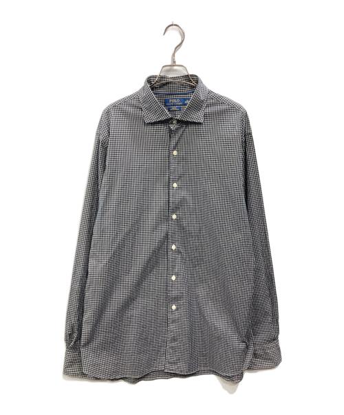 POLO RALPH LAUREN（ポロ・ラルフローレン）POLO RALPH LAUREN (ポロ・ラルフローレン) ボタンダウンシャツ ブラック サイズ:XLの古着・服飾アイテム