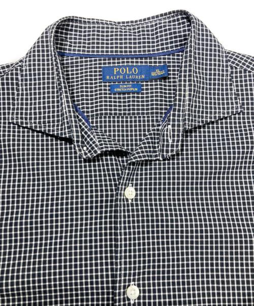 POLO RALPH LAUREN（ポロ・ラルフローレン）POLO RALPH LAUREN (ポロ・ラルフローレン) ボタンダウンシャツ ブラック サイズ:XLの古着・服飾アイテム