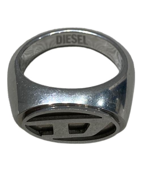 DIESEL（ディーゼル）DIESEL (ディーゼル) オーバルDシグネットリング シルバー サイズ:8の古着・服飾アイテム