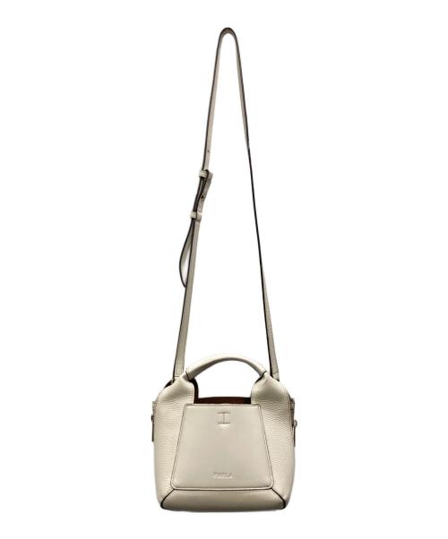 FURLA（フルラ）FURLA (フルラ) GILDA ミニトートバッグ アイボリーの古着・服飾アイテム