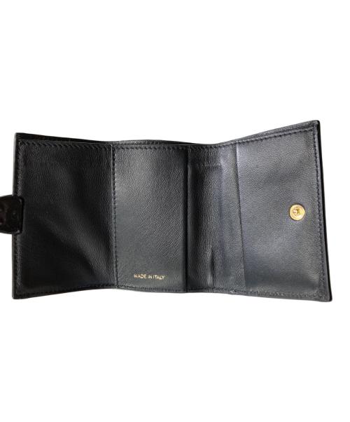 MARNI（マルニ）MARNI (マルニ) サフィアーノレザー 三つ折り財布 イエローの古着・服飾アイテム