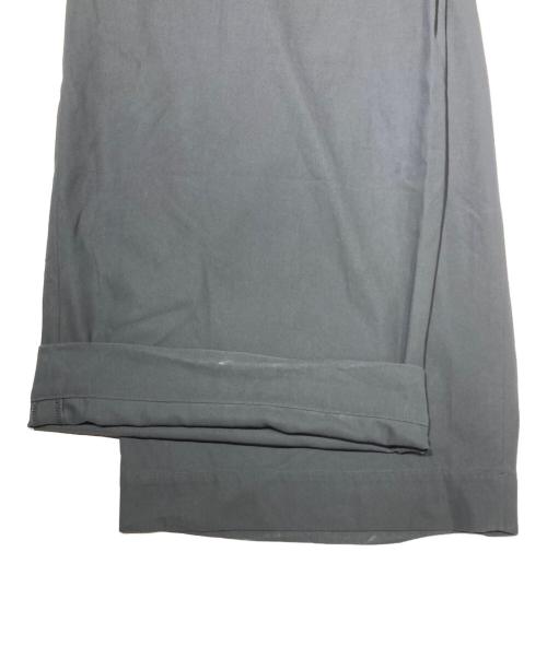 MARKAWARE（マーカウェア）MARKAWARE (マーカウェア) Triple Pleated Easy Trousers 60/2オーガニック強燃ボイル3/2ツイル グリーン サイズ:1の古着・服飾アイテム
