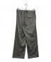 MARKAWARE (マーカウェア) Triple Pleated Easy Trousers 60/2オーガニック強燃ボイル3/2ツイル グリーン サイズ:1：15000円