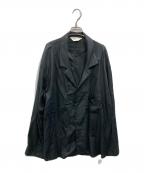 ANCELLMアンセルム）の古着「C/S TAILORED SHIRT」｜ブラック
