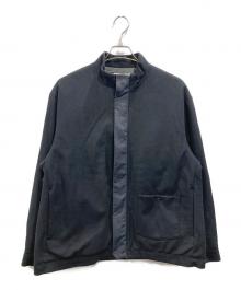 STILL BY HAND（スティルバイハンド）の古着「フリースライクシンサレートブルゾン」｜ブラック