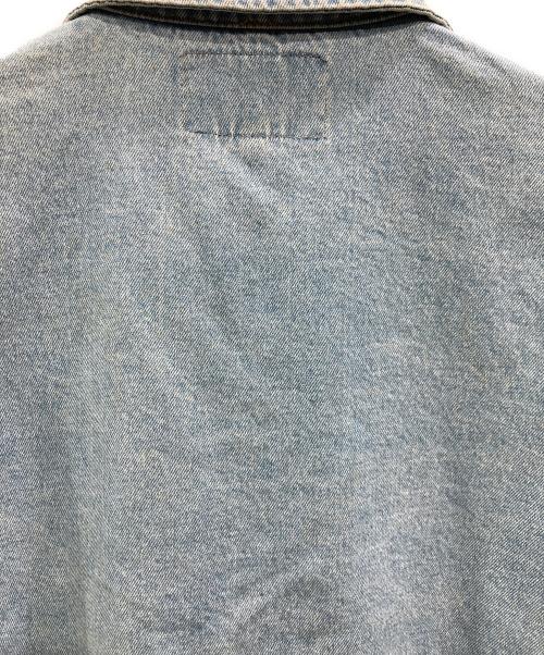 stussy（ステューシー）stussy (ステューシー) DENIM GARAGE JACKET(デニム・ガレージ・ジャケット) スカイブルー サイズ:Mの古着・服飾アイテム