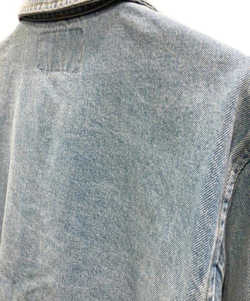 stussy（ステューシー）stussy (ステューシー) DENIM GARAGE JACKET(デニム・ガレージ・ジャケット) スカイブルー サイズ:Mの古着・服飾アイテム