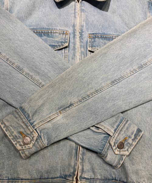 stussy（ステューシー）stussy (ステューシー) DENIM GARAGE JACKET(デニム・ガレージ・ジャケット) スカイブルー サイズ:Mの古着・服飾アイテム
