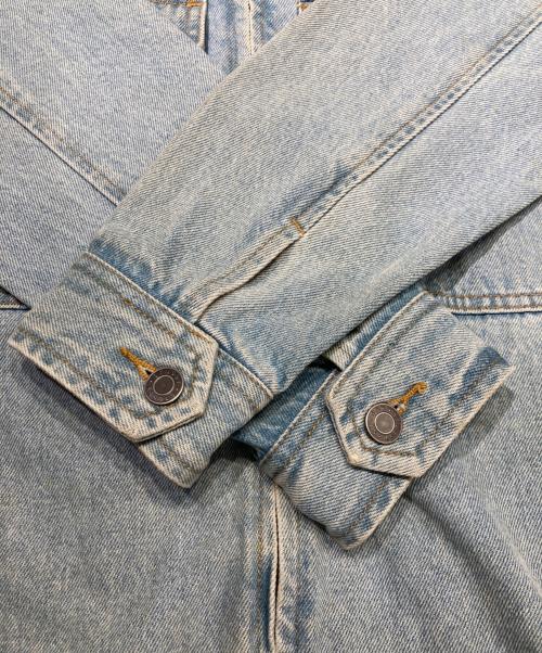 stussy（ステューシー）stussy (ステューシー) DENIM GARAGE JACKET(デニム・ガレージ・ジャケット) スカイブルー サイズ:Mの古着・服飾アイテム