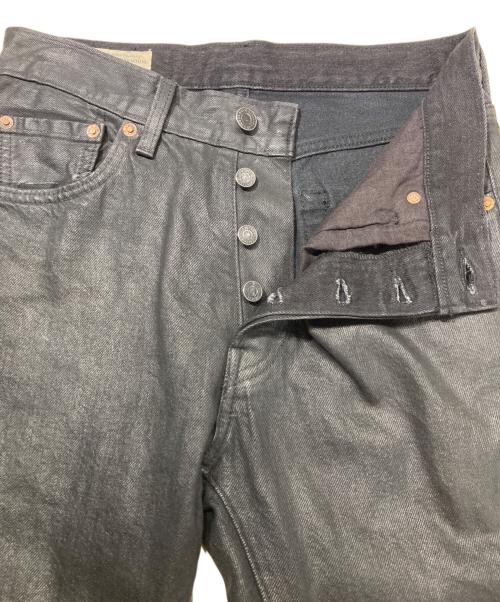LEVI'S（リーバイス）LEVI'S (リーバイス) BIOTOP (ビオトープ) 別注 501(R) '54 ブラック CANDLE WAX ブラック サイズ:W28L32の古着・服飾アイテム