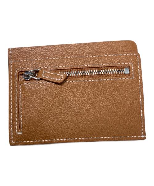 MOLINI（モリニ）MOLINI (モリニ) Fragment Case Camel ブラウン×ネイビーの古着・服飾アイテム