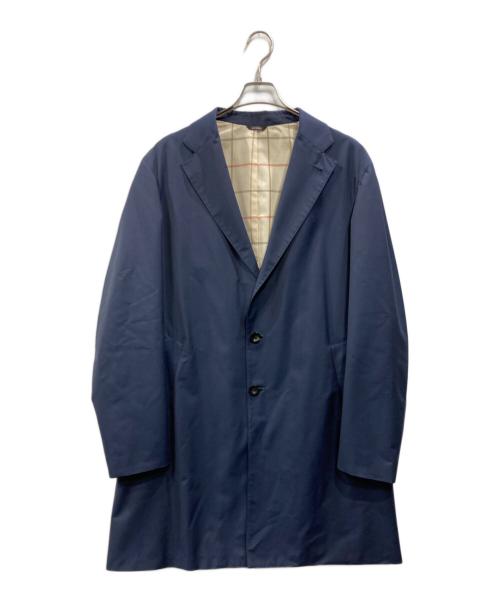 LORO PIANA（ロロピアーナ）LORO PIANA (ロロピアーナ) ウールナイロン チェスターコート ネイビー サイズ:54の古着・服飾アイテム