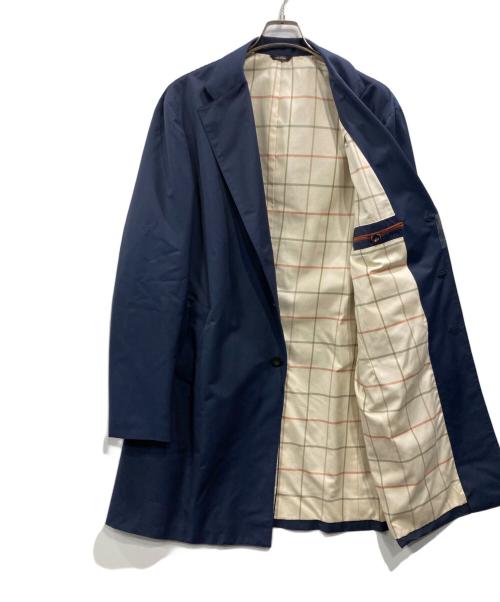 LORO PIANA（ロロピアーナ）LORO PIANA (ロロピアーナ) ウールナイロン チェスターコート ネイビー サイズ:54の古着・服飾アイテム