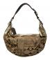COACH (コーチ) シグネチャー クレイジーパターン ワンショルダーバッグ ブラウン：13000円
