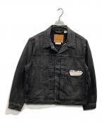 LEVI'S×EDIFICEリーバイス×エディフィス）の古着「30th 別注 Type 1 Trucker Jacket BLACK」｜ブラック