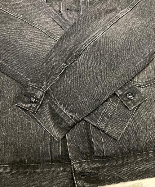 LEVI'S（リーバイス）LEVI'S (リーバイス) EDIFICE (エディフィス) 30th 別注 Type 1 Trucker Jacket BLACK ブラック サイズ:SIZE Lの古着・服飾アイテム