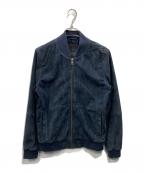 LEVI'Sリーバイス）の古着「スエードブルゾン」｜ネイビー